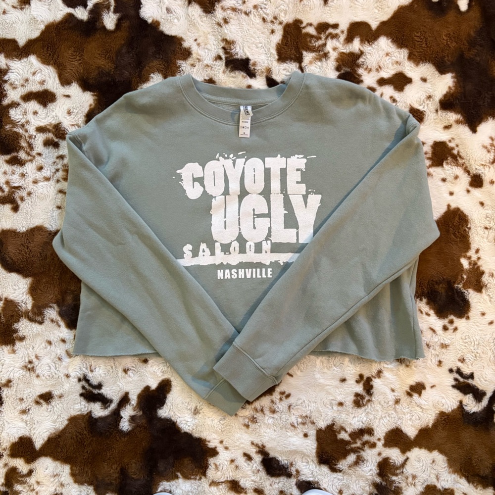 Coyote Ugly Sage Green Sweatshirt
